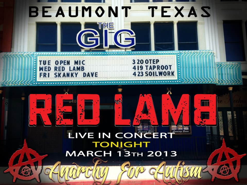 Red Lamb flyer