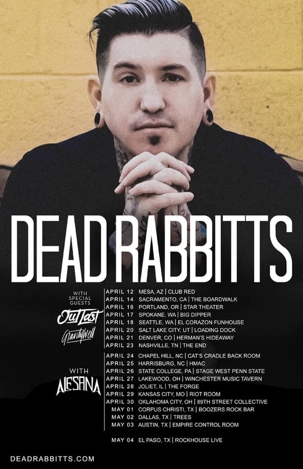 the dead rabbits tour